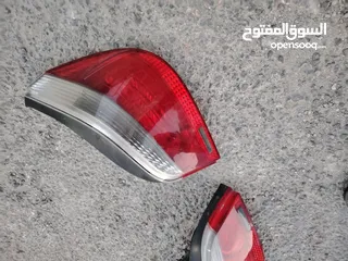  7 جوز اضويه ألماني بي ام دبليو e60 + ضو خلفي شمال تويوتا هايس 2015