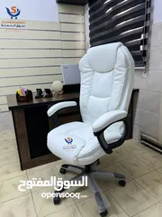  7 كرسي مدير جلد جك ايطالي كروم بتحمل اوزان كرسي للساعات الطويلة كراسي المدير بجودة عاليه وأقل الاسعار
