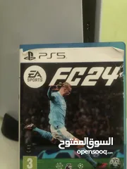  3 CD FC24 نسخت Play station 5يدعم لغه عربيه