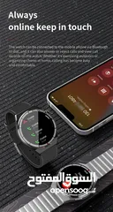  6 SMART WATCH WITH 2 STRAPS ساعة ذكية H4 PRO MAX للرجال بلوتوث بميزات عديده NFC وحزامين للساعه هدية.