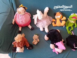  7 العاب اطفال بحاله جيده جدا البيع  مستعمل تقريبا 65 لعبه