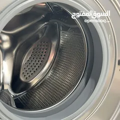  3 غسالة نيوتن 7 كيلو 1400 دورة 16 برنامج  برنامج سريع 15 دقيقة لون سلفر داكن شامل التوصيل