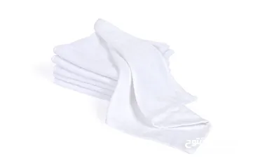  9 Egyptian cotton Bath towels & Bathrobe and kitchen towels for sale.