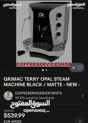  13 ماكينة قهوة بارستا نوع GRIMAC .،