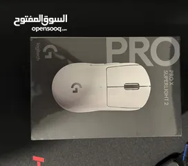  1 Logitech g pro x superlights 2 white brand new sealed