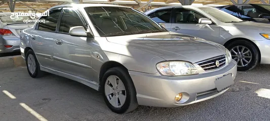  6 كيا سبيكترا MR موديل 2002 بحالة ممتازة جدا