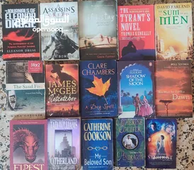  12 English novels and story books available for sale  300 books available  ( wadi Kabir)