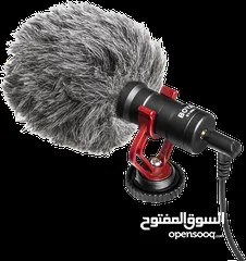  14 مايك تسجيل احترافي من براند بويا الأصلي للتسريمنغ والبودكاست Boya BY-MM1 Mic for PC & Smart Phone