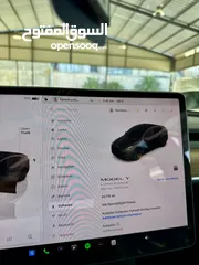  11 Tesla Model Y 2023 ( LONG RANGE DUAL MOTOR ) , 22 الف مايل ، فحص كامل ، ايرباج مغلق