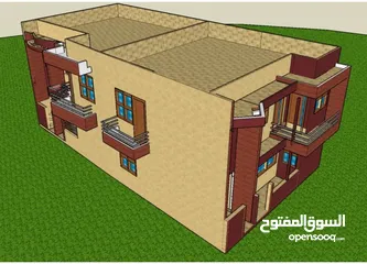  3 اربعة شقق للايجار بناء حديث في حي الخضراء