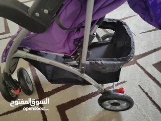  2 عربة اطفال مستعمله