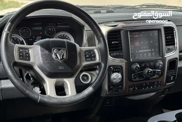  19 دودج رام ديزل لارمي دبل كابين شاصي قصير ماتور مسكر من بلاده توب التوب نظافة
