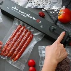  3 جهاز لحام الاكياس و شفط الهواء من الكيس لحفظ الاطعمه و تفريزها تسكير أكياس جهاز شفط الهوا