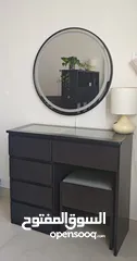  1 Dresser with led mirror