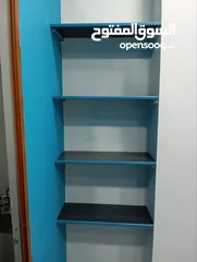  15 أثاث مكتبي بحالة ممتازة، مكتبة، كراسي، طاولات، مكاتب حائط، ريسبشين، رفوف،