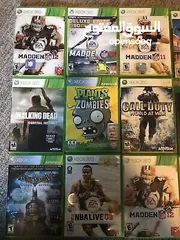  2 Xbox 360 Discs/ Games مطلوب العاب اكس بوكس