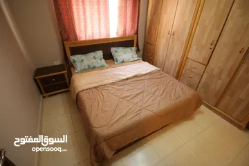  10 شقة مفروشة للايجار في الجبيهة غرفتين نوم بالقرب قصر الاميرة بسمة