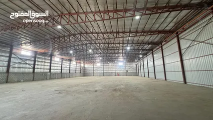  3 للايجار قسيمة بالشويح الصناعية مساحة 1000م For Rent: A warehouse in Shuwaikh Industrial Area with an