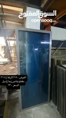  12 تشكليت شبابيك و ابواب مستعمل تسليم على المقاس