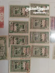  2 طوابع بريدية عثمانيه ومميز