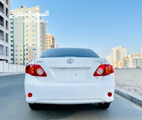  16 A Clean And Well Maintained TOYOTA COROLLA 2008 White GCC 1.6 ENGINE