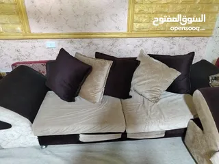  3 طقم كنب غرفة خمسة باربعه