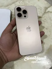  1 ايفون 16 برو ماكس 256 جديد نو اكتيف مشفر مشفر مشفر ( فقط وأي فاي )