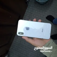 5 ايفون ايفون اكس   مغير شاشه وبطاريه افضل الأنواع   بطاريه نسبتها 100  g64 فاصل فيس أي دي