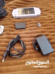  5 Psp portal لون زهري مع كامل أغراضها