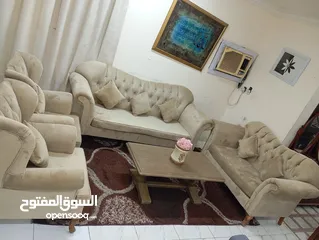  2 new condition seven seater sofa set available for sell