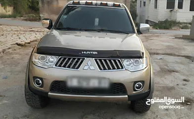  1 تندر ميتسوبيشي هنتر  4×4 ديزل ماطور 2500تيربو  جير عادي  ... موديل 2010  ... فحص ممتاز  شصيات الف...