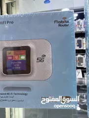  3 Mifi Mobile Router ( 4g / 5g / lte ) راوتر متنقل مفتوح على جميع الشبكات العالمية  بطارية 3000 امبير