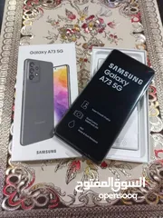  4 سامسونج A73 مستعمل نضيف رام 8+8 وجيجات 256 أغراضة والكرتونه الأصلية متوفر توصيل