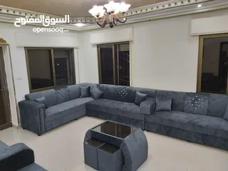  6 جلسات خليجية 20 مقعد طقم طربيزات ومراكي + 15 قورن