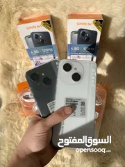  23 شبيه الايفون تكنو سبارك g1 128 جيجا الرام 4GB+4GB كفالة 13 شهر على الجهاز طبعا جديد مع مرفقاته