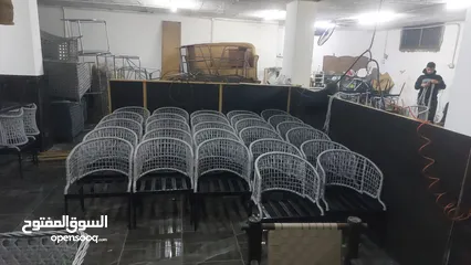  14 اثاث وديكور مطاعم وكوفي شوب . جميع انواع كراسي وبطولات