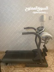  2 1. Treadmill (Wansa) 2.  Body Shape Vibration Belt Massager Machine