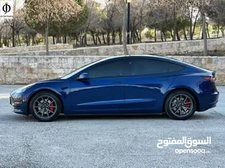  5 Tesla model 3 long range dual motor 2021 540km  Autoscoure B+ السعر 21000 قابل للتفاوض بعد المعاينة