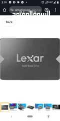  2 Lexar NS100 2.5-inch SATA III SSD Solid State Drive 480 GB internal for laptop and PC