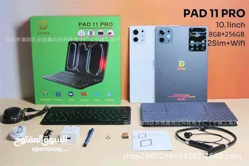  11 آيباد PAD 11 PRO كوبي ون   DOYDA SMART TABLET  آيباد 2 في 1 (تابلت وكمبيوتر محمول يعمل بنظام 13