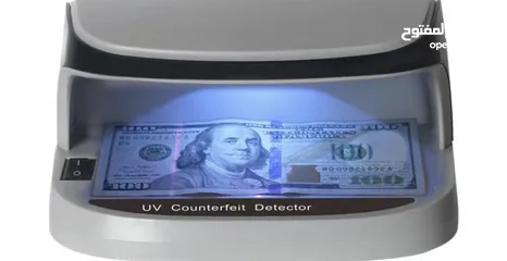  1 جهاز كشف العملة المزورة UV DETECTOR