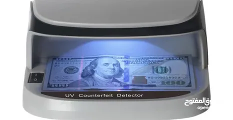  1 جهاز كشف العملة المزورة UV DETECTOR