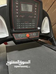  1 جهاز مشي كهربائي treadmill  - استعمال خفيف - شبه جديد