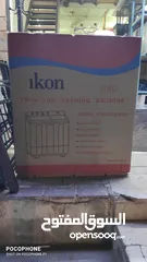  2 New Ikon Washing Machine 11kg (جديد غسالة 11  كيلو)