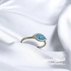  7 خواتم فضة أصلي مختوم s925 ، موديلات حديثة ، نمر مختلفة