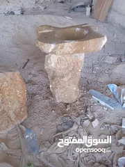  3 مغاسل حجر طبيعي مميز للبيع بسعر مغري...