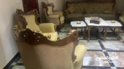  2 غرفة سفرة أمريكي طاولة و6 كراسي للبيع بسعر مناسب