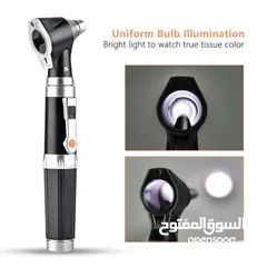  6 جهاز فحص الأذن و الانف auto scope منظار كاشف فاحص اذن و انف الطبي مع اضائه اوتو سكوب