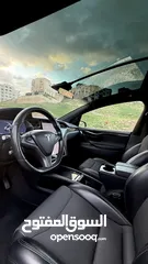  12 TESLA MODEL X 75D 2018  (تيسلا اكس كرت داخل الوكالة)