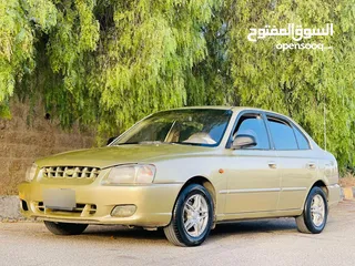  2 هونداي فيرنا 2000 تب نضافه